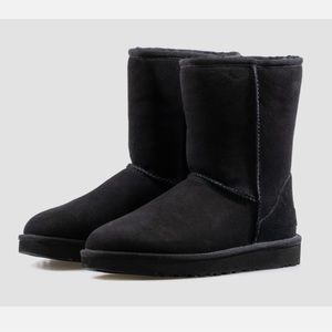 Black UGG Classic Short Boots